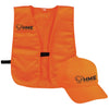 HME HMESFVHOR Vest/Cap Combo One Size Fits Most Orange Polyester