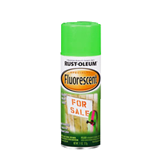 Rust-Oleum® Specialty Fluorescent Spray Fluorescent Green - Roseboro ...