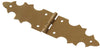 5/8  SOLID BRASS DECORATIVE HINGE