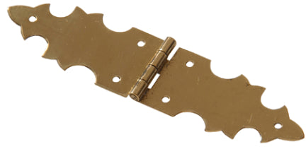 5/8  SOLID BRASS DECORATIVE HINGE