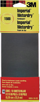 SANDPAPR 1500 GRIT 10PK