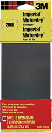 SANDPAPR 2000 GRIT 10PK