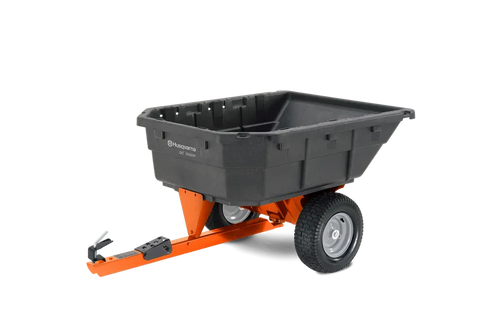 Husqvarna 12.5 cu. ft. Poly Swivel Utility Dump Cart