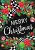 Custom Decor Christmas Swag-Flag by Studio Ramona