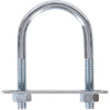 Hillman Group Hardware Essentials U-Bolt Round Saddle Zinc