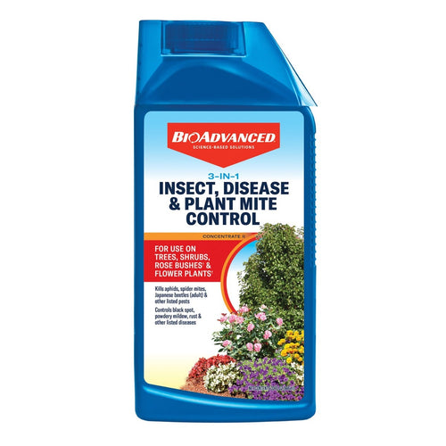 BioAdvanced 3-in-1 Insect, Disease, & Plant Mite Control