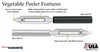 Rada Cutlery Vegetable Peeler